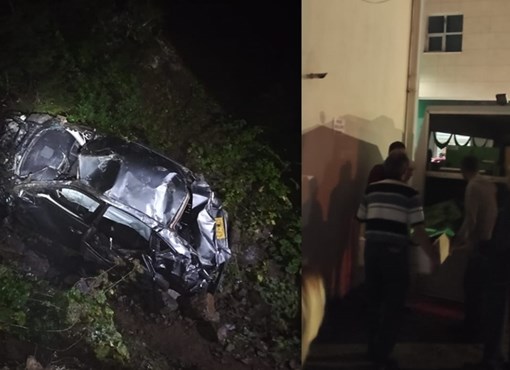 YAYLA YOLUNDA  TRAFİK KAZASI 3 ÖLÜ 1 YARALI