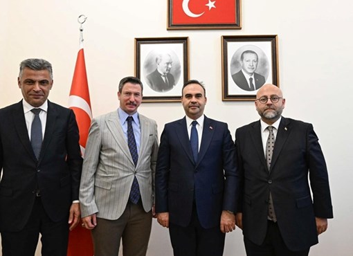 SANAYİ VE TEKNOLOJİ BAKANINI ZİYARET ETTİ