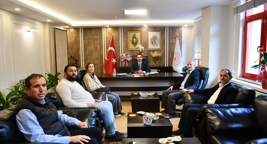 YEREL VE ULUSAL BASIN  TEMSİLCİLLERİYLE GÖRÜŞTÜ