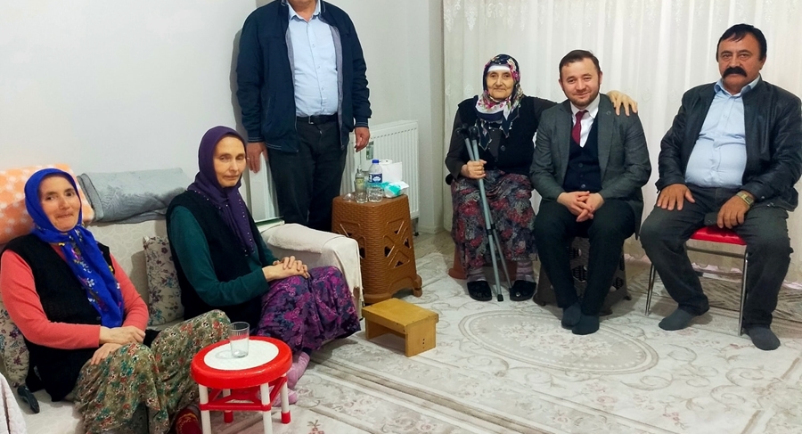 EN ANLAMLI ZİYARET ONLARA YAPILDI