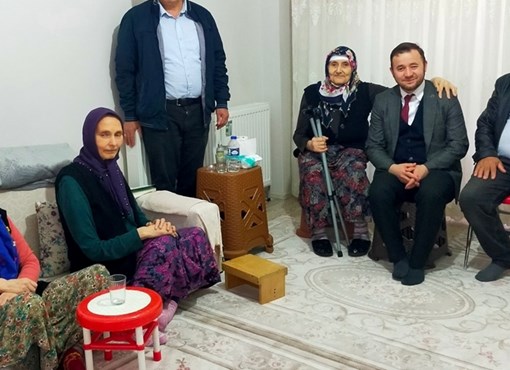 EN ANLAMLI ZİYARET ONLARA YAPILDI