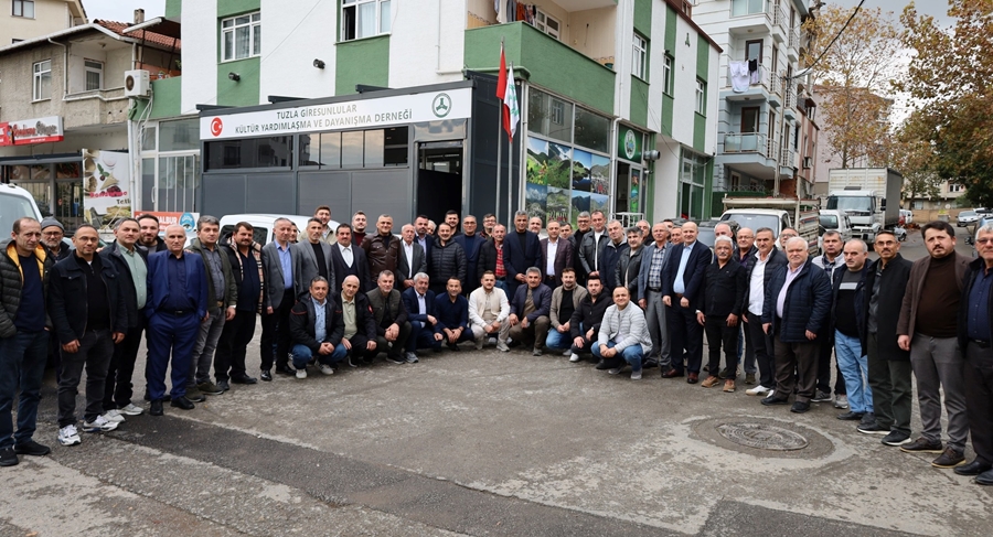 BAŞKAN İBAŞ TUZLADA MAHALLE VE KÖY DERNEK BAŞKANLARIYLA BULUŞTU