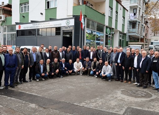 BAŞKAN İBAŞ TUZLADA MAHALLE VE KÖY DERNEK BAŞKANLARIYLA BULUŞTU