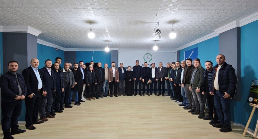 BEYLİKBAĞINDA YAĞLIDERELİLERLE BİR ARAYA GELDİ