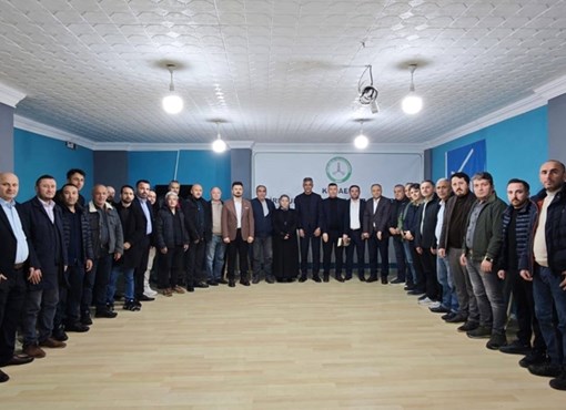 BEYLİKBAĞINDA YAĞLIDERELİLERLE BİR ARAYA GELDİ