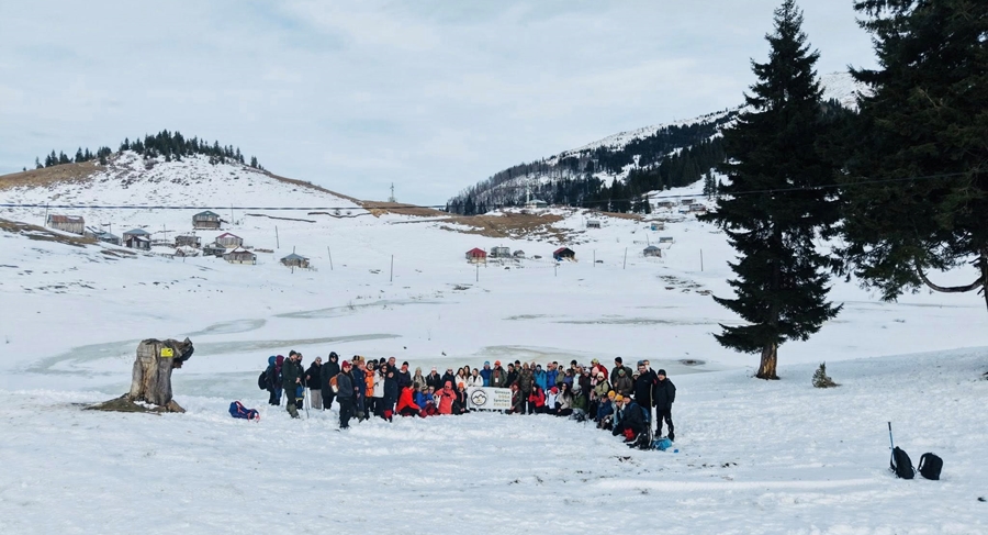 GİDOSK  GÖLYANI YAYLASINDA DOĞA YÜRÜYÜŞÜ GERÇEKLEŞTİRDİ