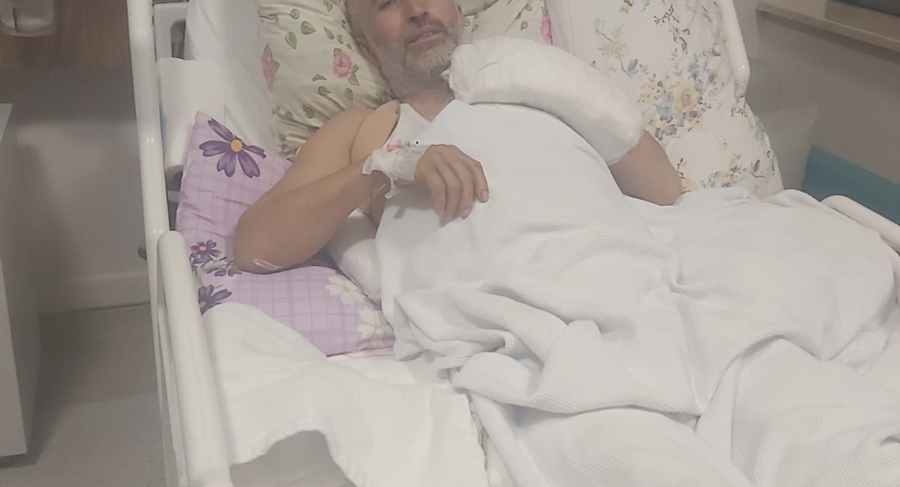 DOMUZUN SALDIRISINA UĞRADI CANINI ZOR KURTARDI