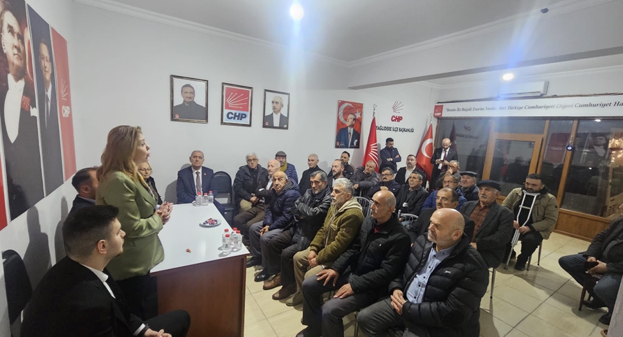 CUMHURİYET HALK PARTİSİ İLÇE BAŞKANLIĞI TARAFINDAN BAYRAMLAŞMA PROGRAMI DÜZENLENDİ