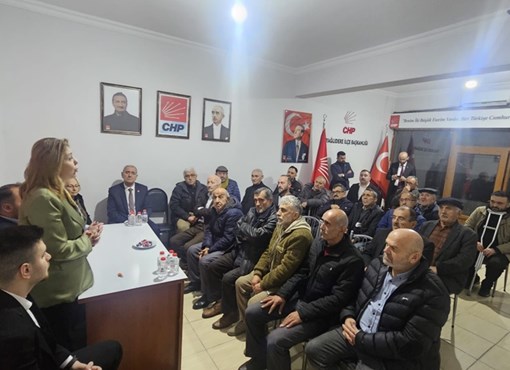 CUMHURİYET HALK PARTİSİ İLÇE BAŞKANLIĞI TARAFINDAN BAYRAMLAŞMA PROGRAMI DÜZENLENDİ