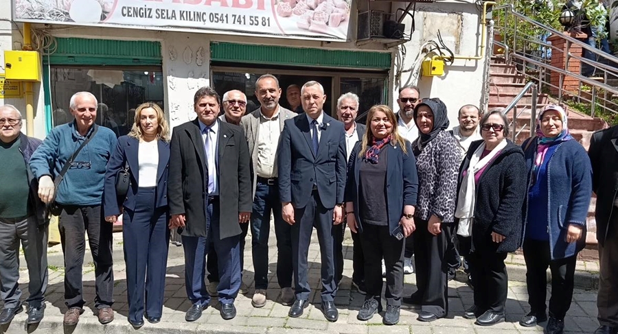 İYİ PARTİ İL BAŞKANLUIĞI TARAFINDAN İLÇEDE ZİYARET DÜZENLENDİ