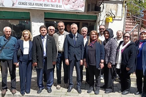 İYİ PARTİ İL BAŞKANLUIĞI TARAFINDAN İLÇEDE ZİYARET DÜZENLENDİ