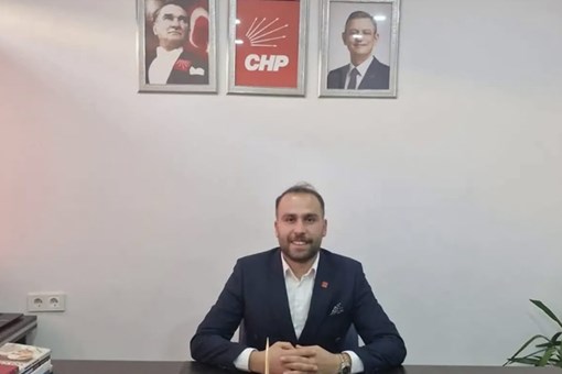 CHP İLÇE BAŞKAN ALPER AYDIN GÖREVİNDEN VE PARTİSİNDEN İSTİFA ETTİ
