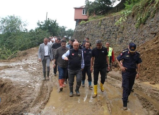 BAŞKAN İBAŞ: SIK SIK SEL AFETLERİYLE KARŞI KARŞIYA KALIYORUZ