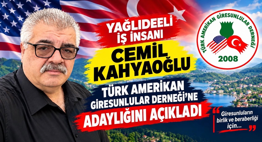 CEMİL KAHYAOĞLU ADAYLIĞINI AÇIKLADI
